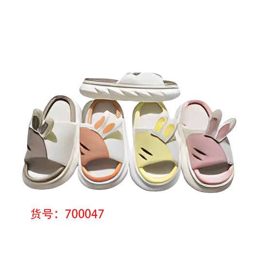 Sandalias abiertas de PVC para mujer