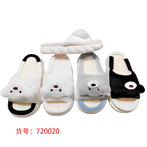 Sandalias abiertas de PVC para mujer